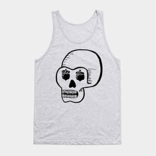 Bistro Skull alternate Tank Top